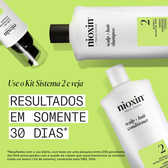Condicionador para Cabelos Naturais Sistema 2 Nioxin